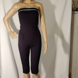 ⭐FE Fashion Black 1 Piece Retro Sleeveless Outfit